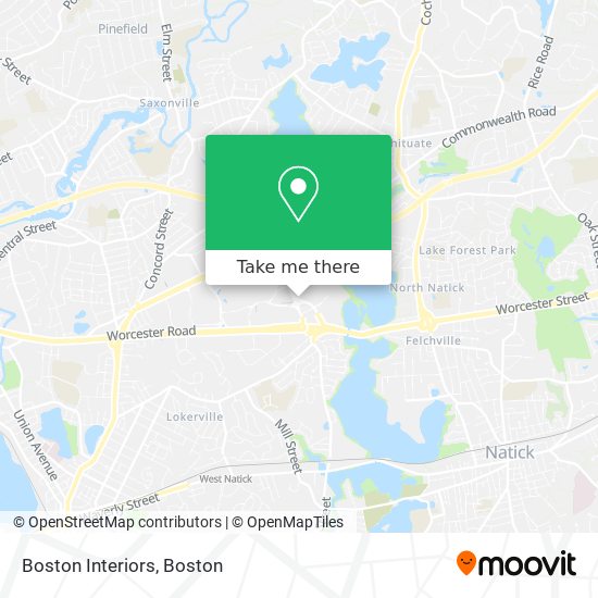 Boston Interiors map