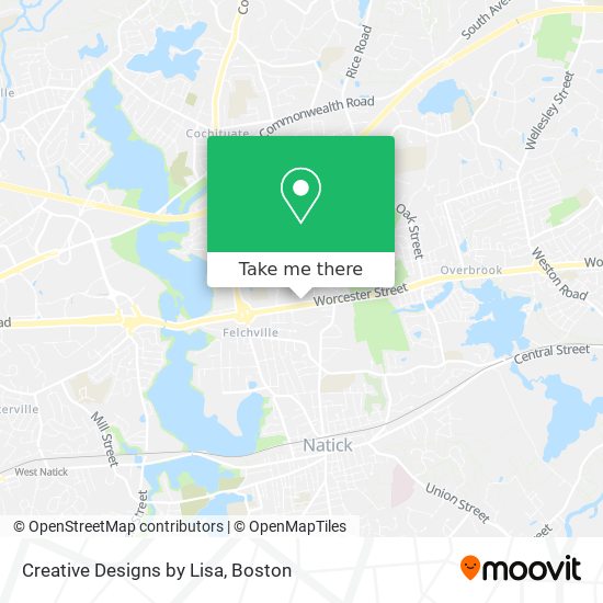 Creative Designs by Lisa map