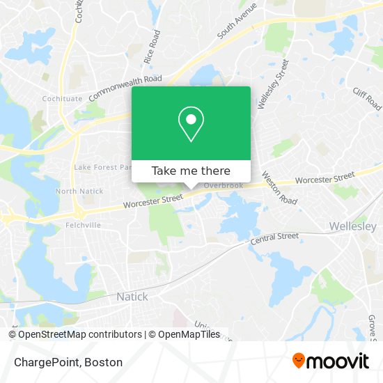 ChargePoint map