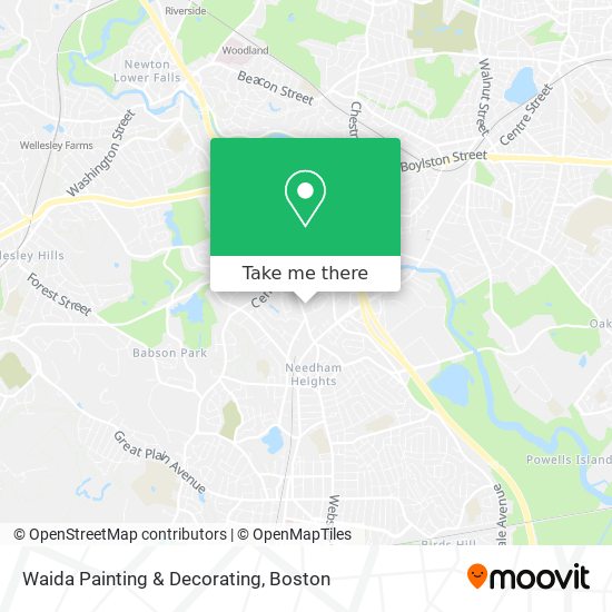 Waida Painting & Decorating map