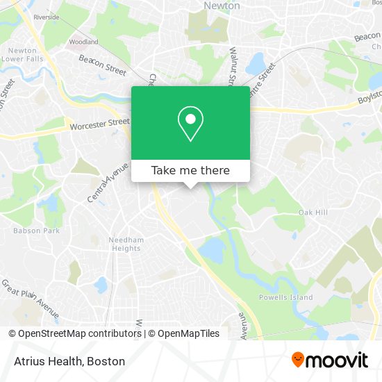 Atrius Health map