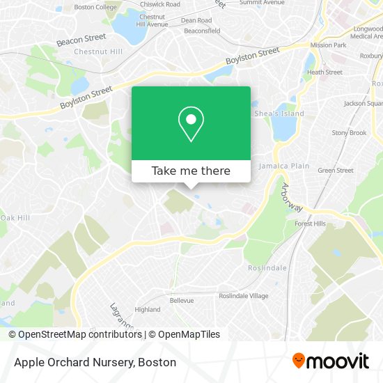 Mapa de Apple Orchard Nursery