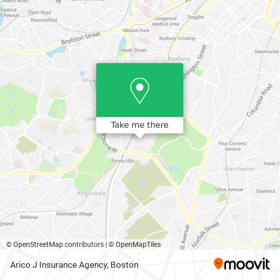 Mapa de Arico J Insurance Agency