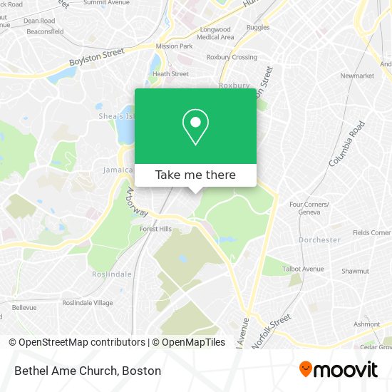 Mapa de Bethel Ame Church