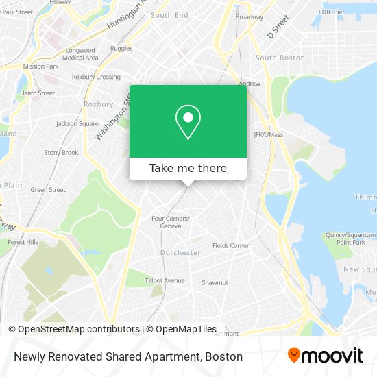 Newly Renovated Shared Apartment map