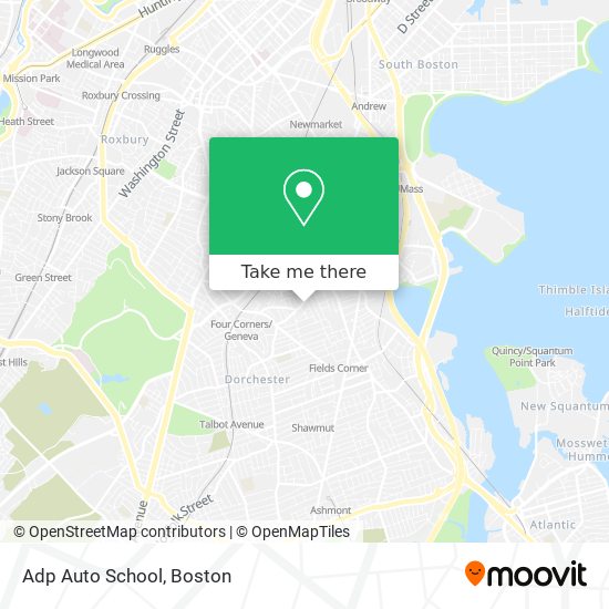 Mapa de Adp Auto School