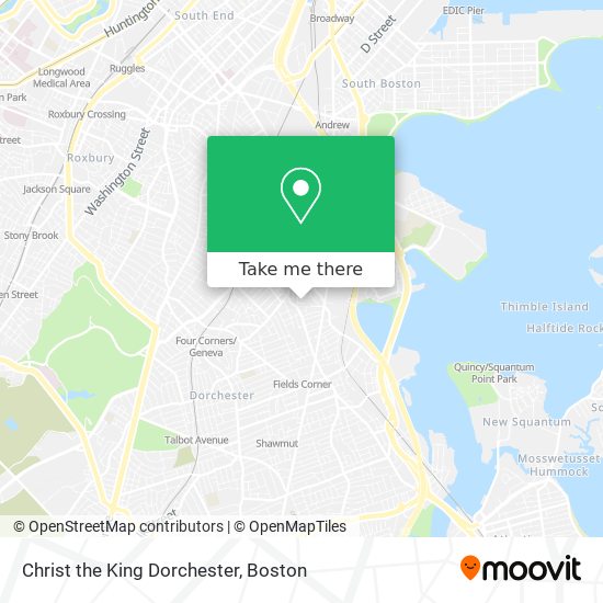 Mapa de Christ the King Dorchester