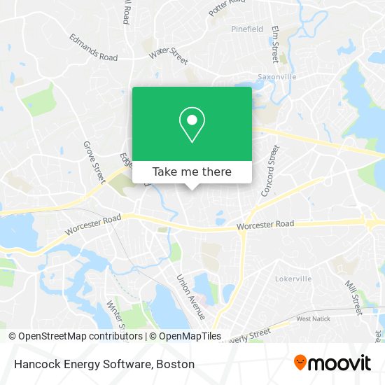 Hancock Energy Software map