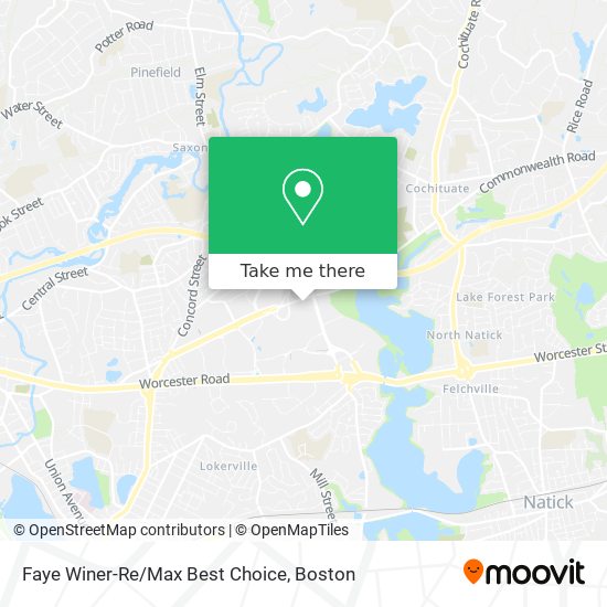 Mapa de Faye Winer-Re/Max Best Choice
