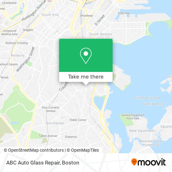 Mapa de ABC Auto Glass Repair
