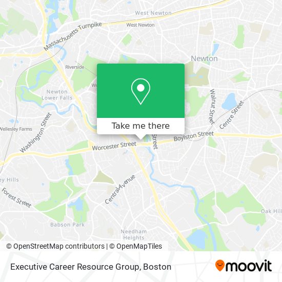 Executive Career Resource Group map