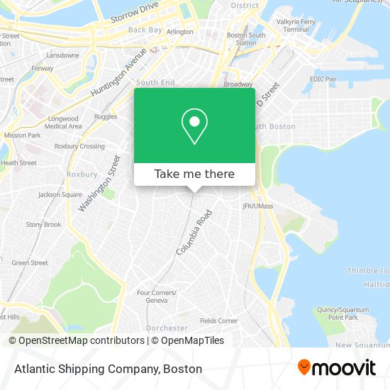 Mapa de Atlantic Shipping Company