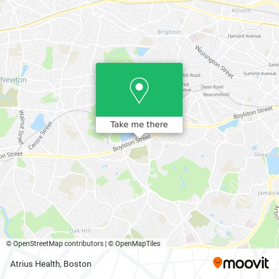 Atrius Health map