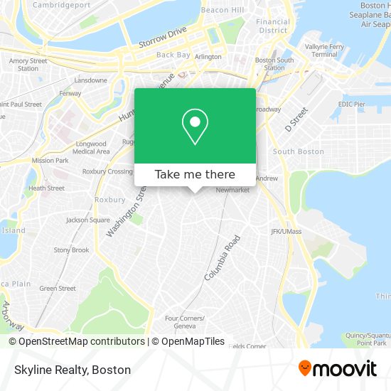 Skyline Realty map