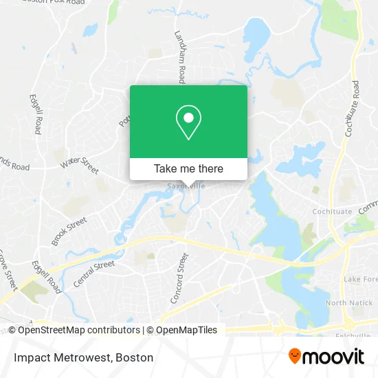 Impact Metrowest map