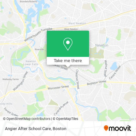 Angier After School Care map