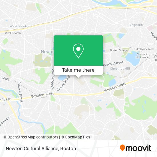 Mapa de Newton Cultural Alliance