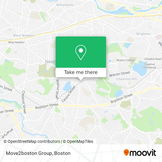 Mapa de Move2boston Group