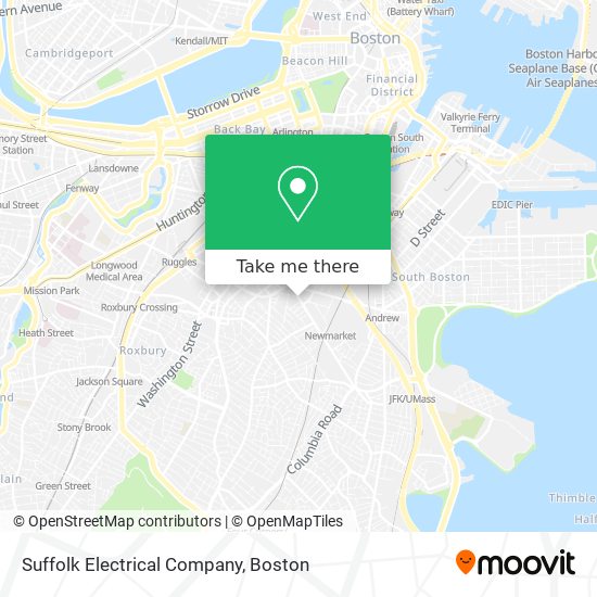 Mapa de Suffolk Electrical Company