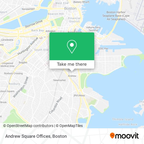 Andrew Square Offices map