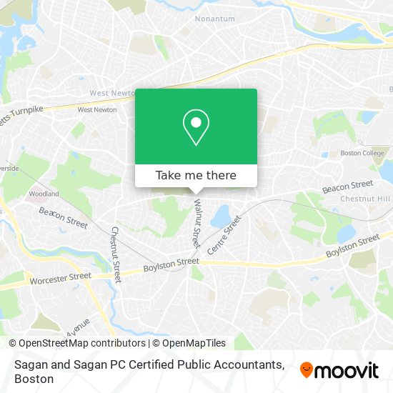 Mapa de Sagan and Sagan PC Certified Public Accountants