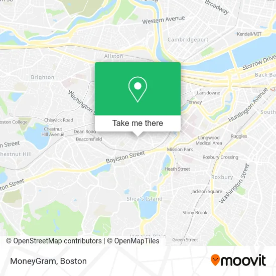 MoneyGram map