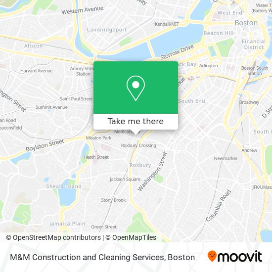 M&M Construction and Cleaning Services map