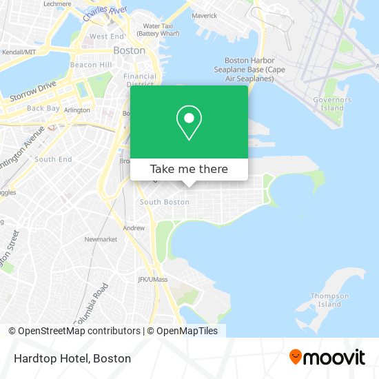 Hardtop Hotel map