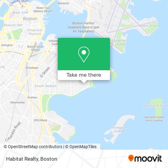 Habitat Realty map