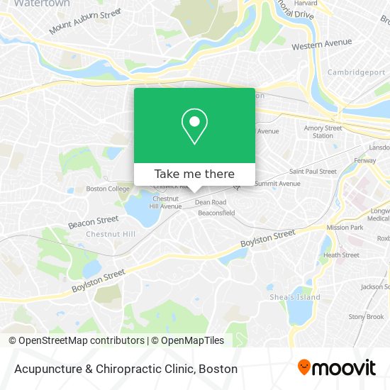 Mapa de Acupuncture & Chiropractic Clinic