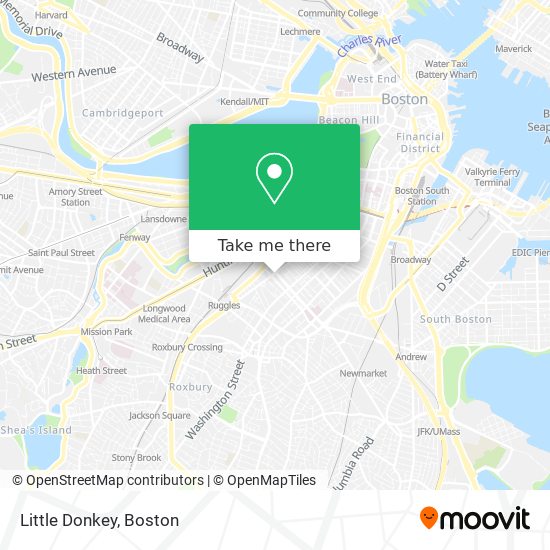 Mapa de Little Donkey