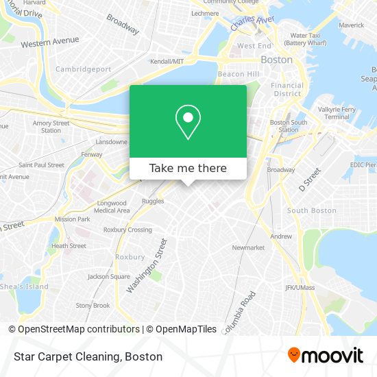 Star Carpet Cleaning map