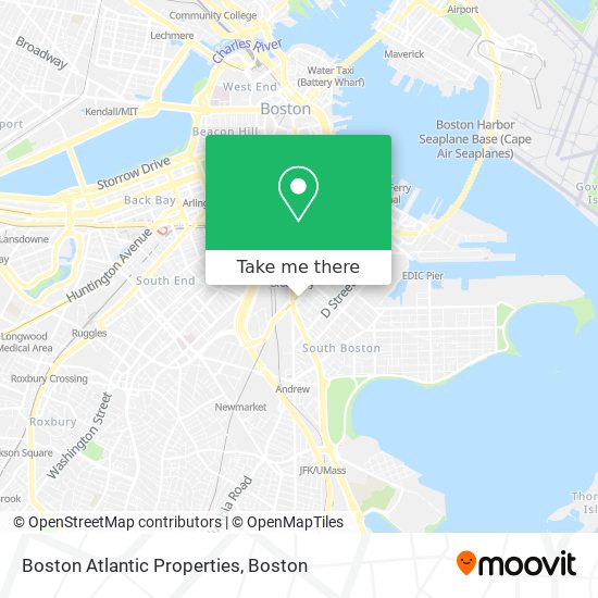 Mapa de Boston Atlantic Properties