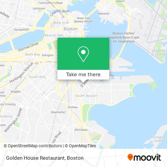 Golden House Restaurant map