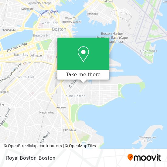 Royal Boston map