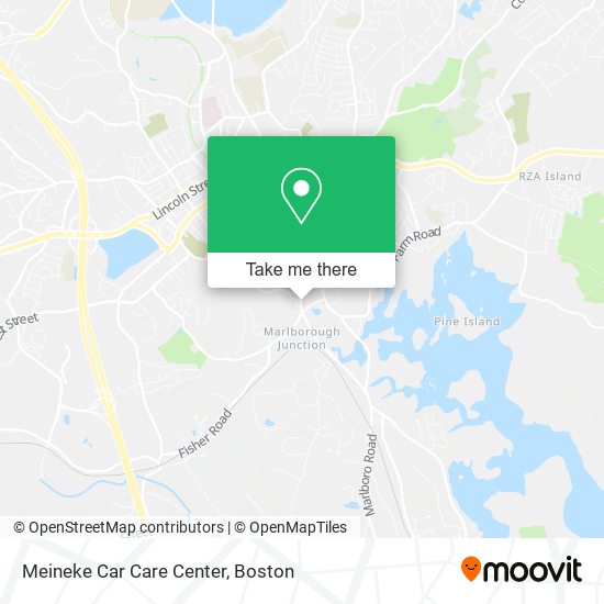 Meineke Car Care Center map