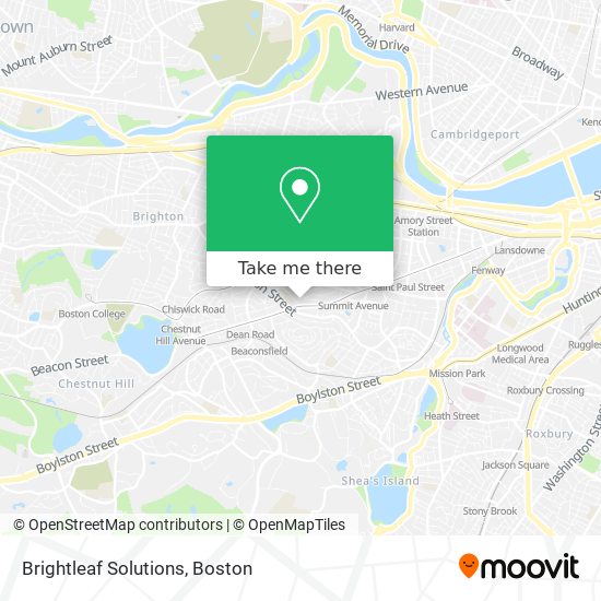 Mapa de Brightleaf Solutions