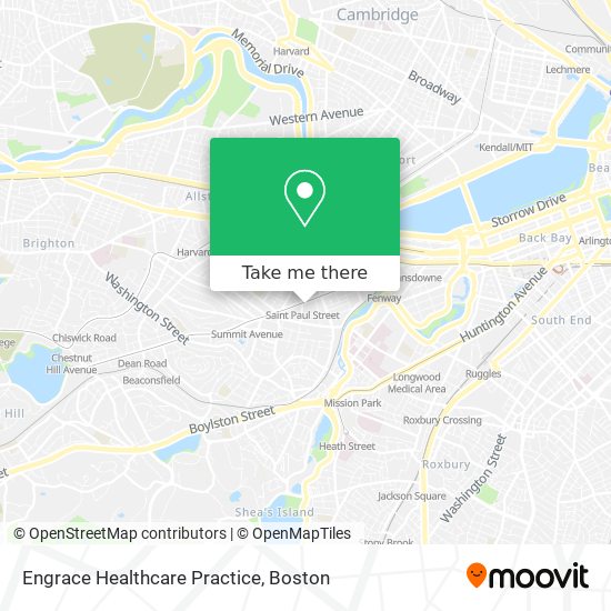 Engrace Healthcare Practice map