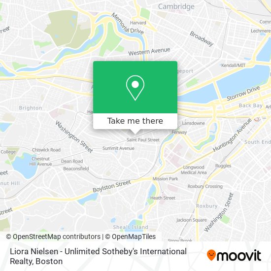Mapa de Liora Nielsen - Unlimited Sotheby's International Realty