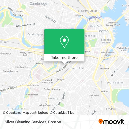 Mapa de Silver Cleaning Services