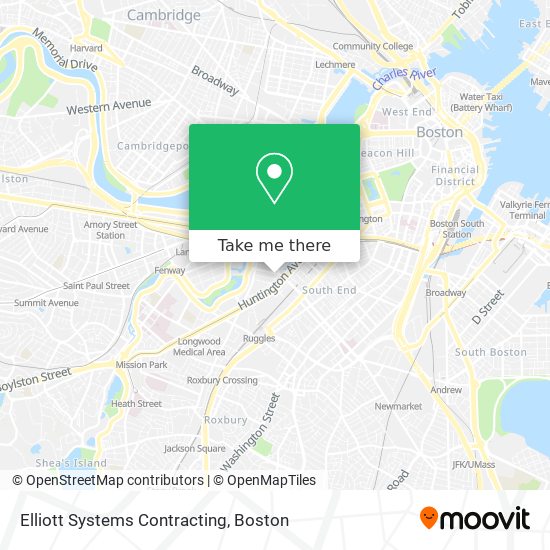 Mapa de Elliott Systems Contracting