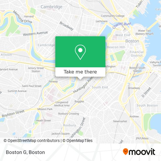 Mapa de Boston G