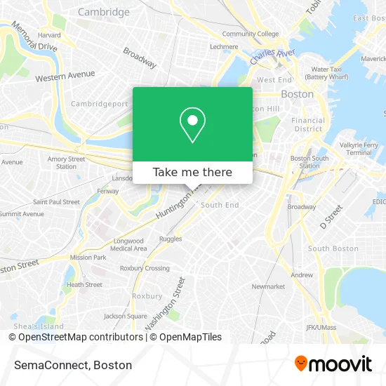 Mapa de SemaConnect
