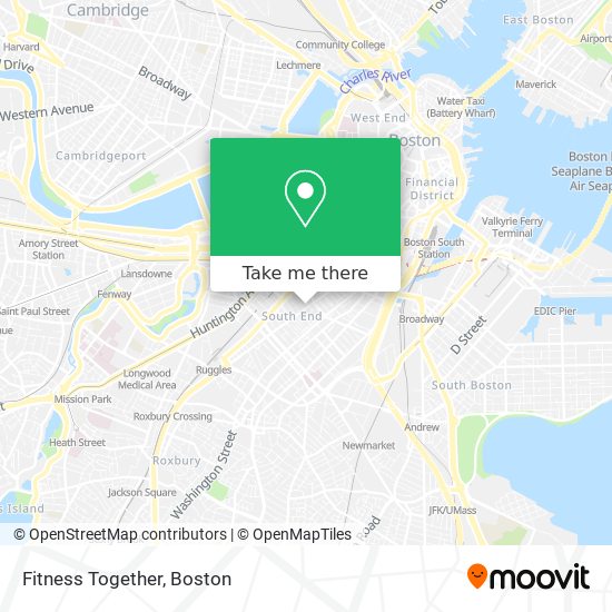 Fitness Together map