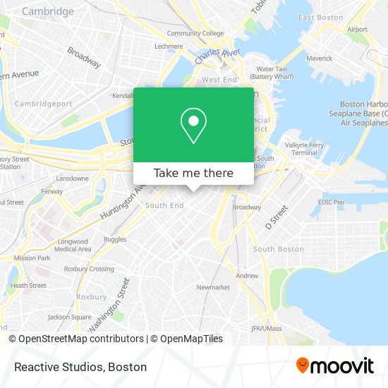 Mapa de Reactive Studios