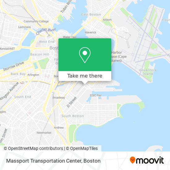 Mapa de Massport Transportation Center