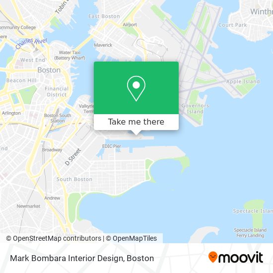 Mark Bombara Interior Design map