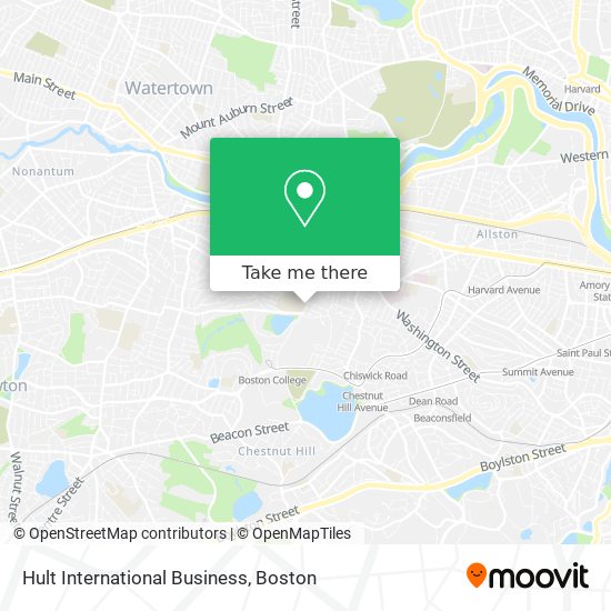 Mapa de Hult International Business