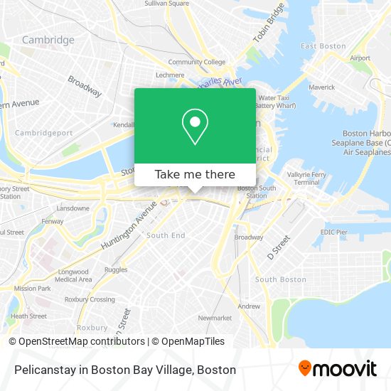 Mapa de Pelicanstay in Boston Bay Village