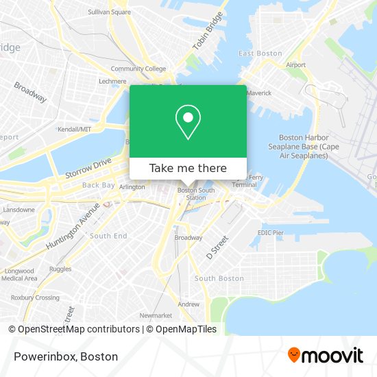 Powerinbox map